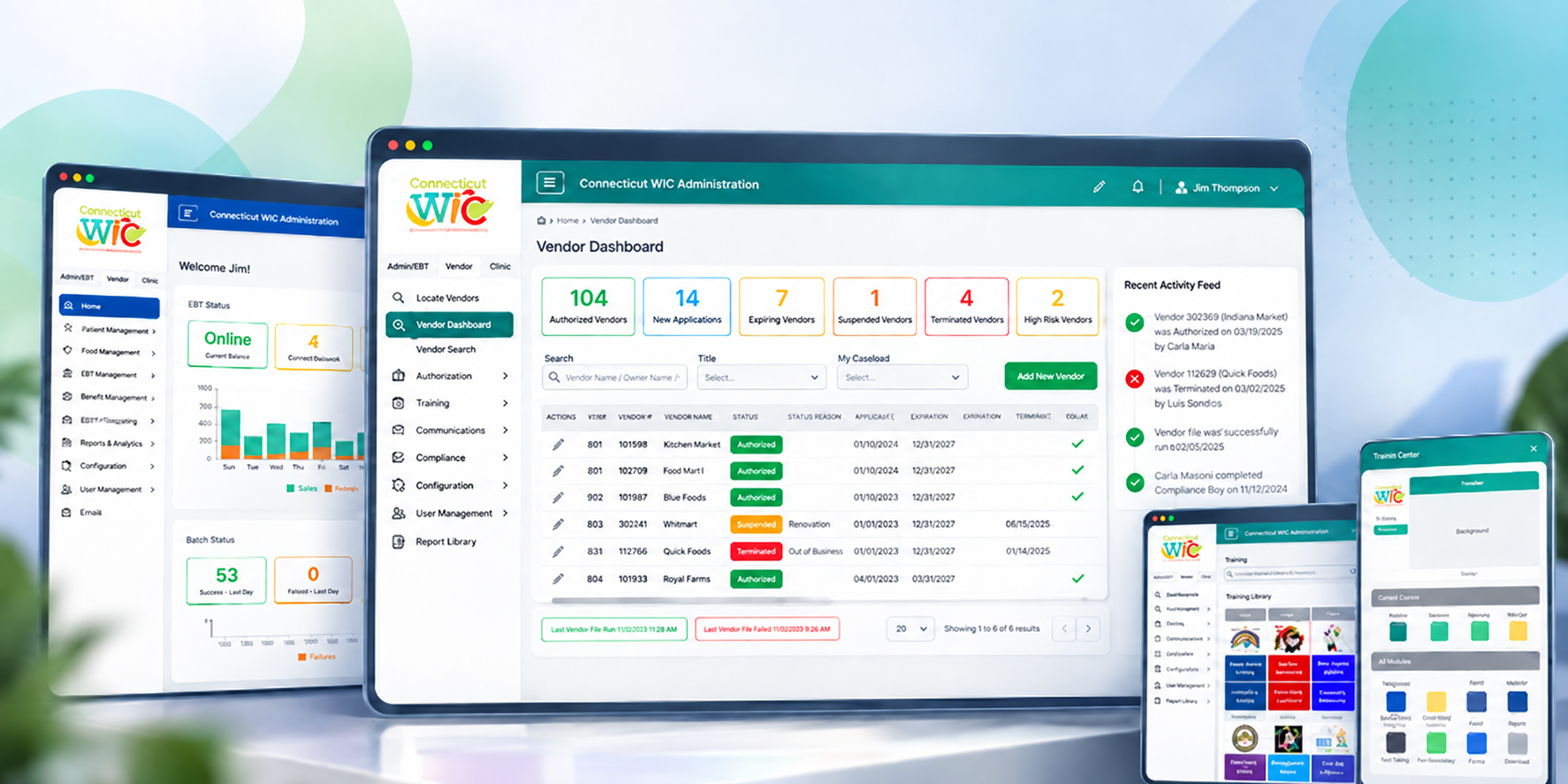 VoyaTek Platform interface